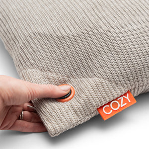 COZY Heated Cushion Cordless - UNA Knitted (45cm x 45cm)