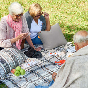 COZY Heated Cushion Cordless - UNA Knitted (45cm x 45cm)